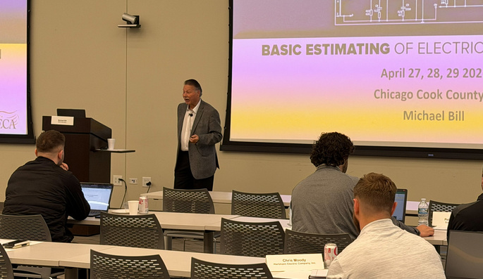 "Basic Estimating of Electrical Construction" - April 27 - 29, 2026
